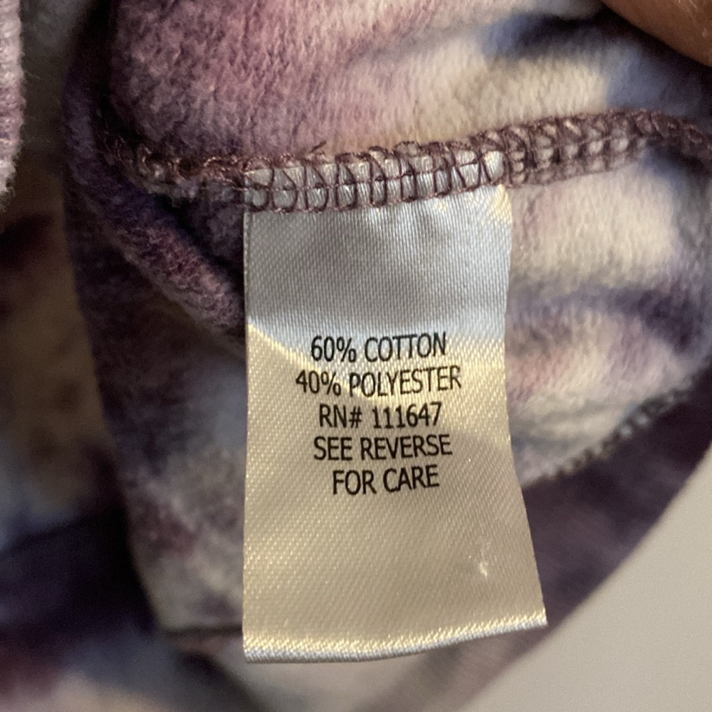 MTV Purple and White Crew Neck Sweatshirt - Picture 2 of 6